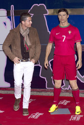 Cristiano Ronaldo enthüllt seine Wachsfigur, Madrid