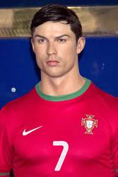 Cristiano Ronaldo enthüllt seine Wachsfigur, Madrid