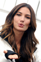 Lily Aldridge Photocall, New York