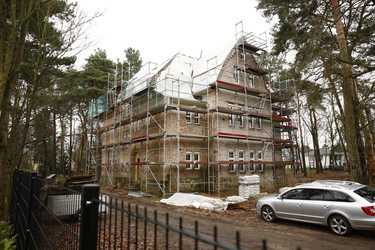Brand in Bushidos Villa, Kleinmachnow