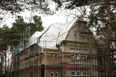 Brand in Bushidos Villa, Kleinmachnow