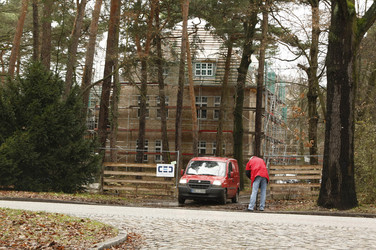 Brand in Bushidos Villa, Kleinmachnow