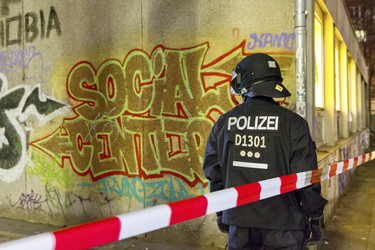 Polizeieinsatz nach Messerattacke, Berlin
