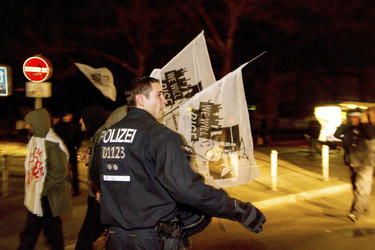 Polizeieinsatz nach Messerattacke, Berlin
