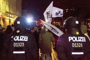 Polizeieinsatz nach Messerattacke, Berlin