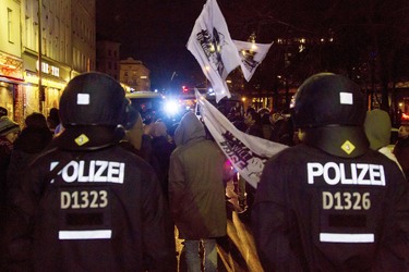 Polizeieinsatz nach Messerattacke, Berlin