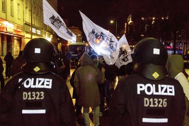 Polizeieinsatz nach Messerattacke, Berlin