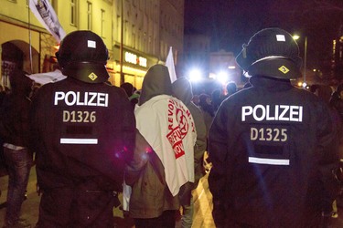 Polizeieinsatz nach Messerattacke, Berlin