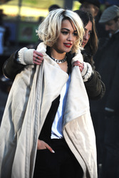 Rita Ora on Set, New York
