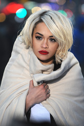 Rita Ora on Set, New York