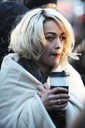 Rita Ora on Set, New York