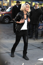 Rita Ora on Set, New York