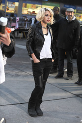 Rita Ora on Set, New York