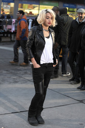 Rita Ora on Set, New York