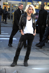 Rita Ora on Set, New York