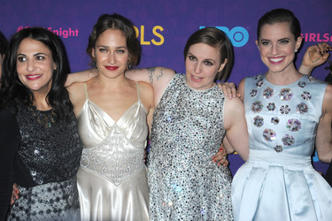 Jenni Konner, Lena Dunham, Jemima Kirke, Allison Williams