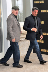 'Zwei vom alten Schlag' Photocall, Rom