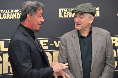 'Zwei vom alten Schlag' Photocall, Rom