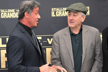 'Zwei vom alten Schlag' Photocall, Rom