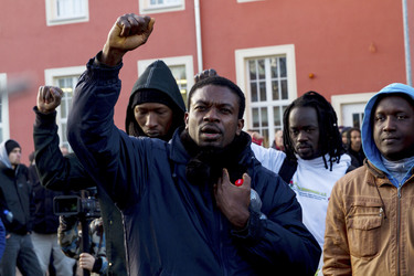 Mahnwache und Demo zum Todestag von Oury Jalloh, Dessau-Roßlau