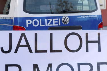 Mahnwache und Demo zum Todestag von Oury Jalloh, Dessau-Roßlau