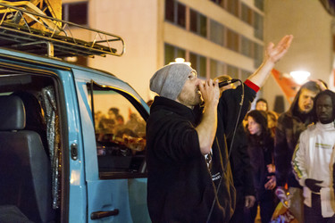 Mahnwache und Demo zum Todestag von Oury Jalloh, Dessau-Roßlau