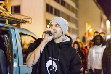 Mahnwache und Demo zum Todestag von Oury Jalloh, Dessau-Roßlau