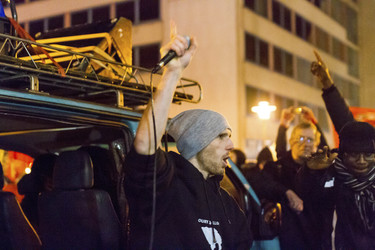 Mahnwache und Demo zum Todestag von Oury Jalloh, Dessau-Roßlau