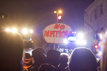 Großdemo für den Erhalt der 'Roten Flora', Hamburg