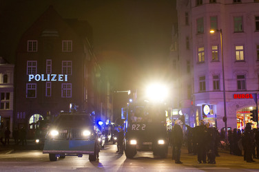 Großdemo für den Erhalt der 'Roten Flora', Hamburg
