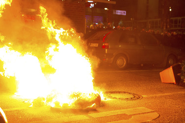Großdemo für den Erhalt der 'Roten Flora', Hamburg