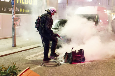 Großdemo für den Erhalt der 'Roten Flora', Hamburg