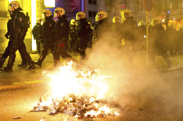 Großdemo für den Erhalt der 'Roten Flora', Hamburg