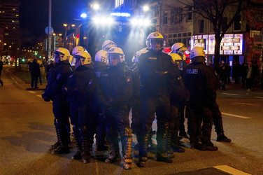 Großdemo für den Erhalt der 'Roten Flora', Hamburg