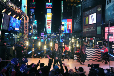 New Year's Eve 2014 am Times Square, New York