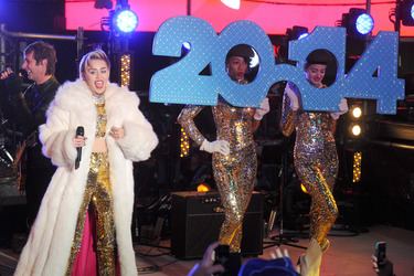 New Year's Eve 2014 am Times Square, New York