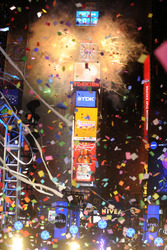 New Year's Eve 2014 am Times Square, New York