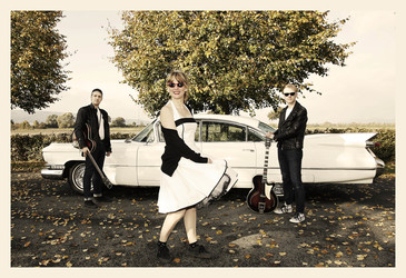 1959 Photo Shooting mit Cadillac Sedan DeVille, Hessisch Oldendorf