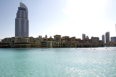 In Downtown Dubai