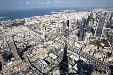 In Downtown Dubai
