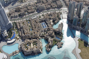 In Downtown Dubai
