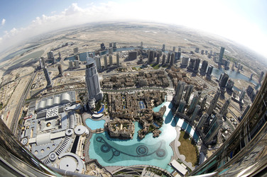 In Downtown Dubai