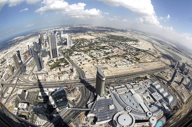 In Downtown Dubai