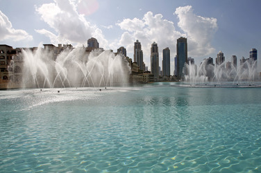 In Downtown Dubai