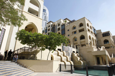 In Downtown Dubai