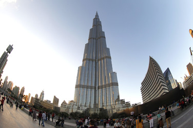 In Downtown Dubai