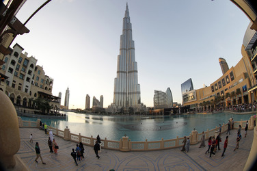 In Downtown Dubai