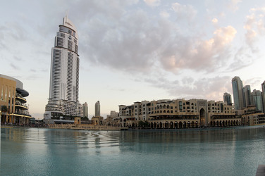 In Downtown Dubai