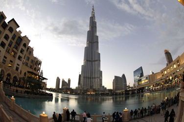 In Downtown Dubai