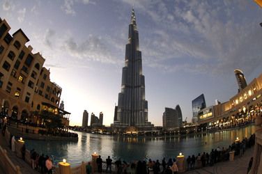 In Downtown Dubai